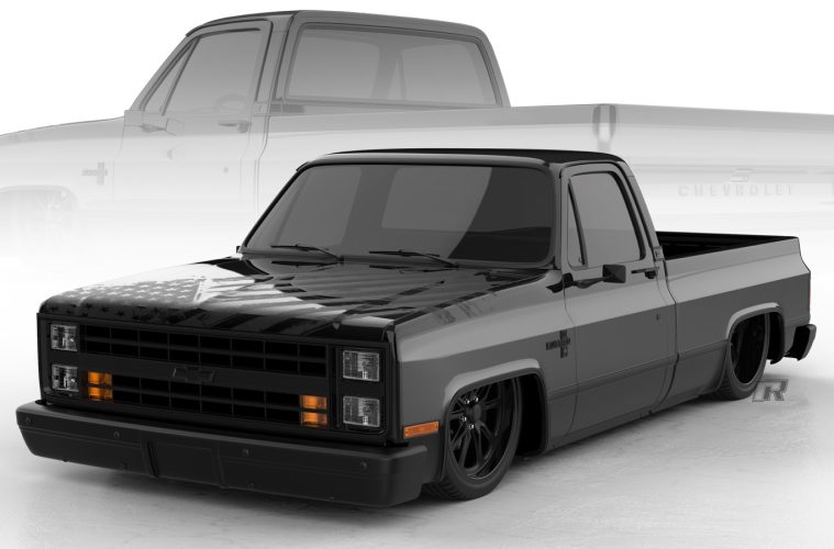 Unveiling of Sergeant Square, the Ultimate Chevy Squarebody for a Cause