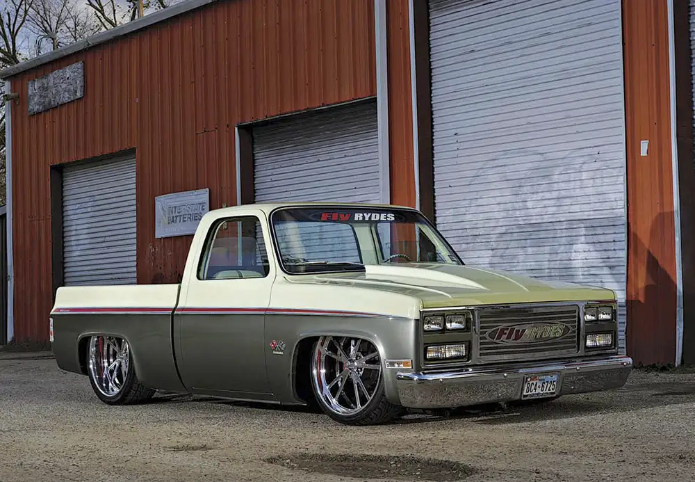 1984 Chevrolet C-10 Built by Fly Rydes Kustom Toys