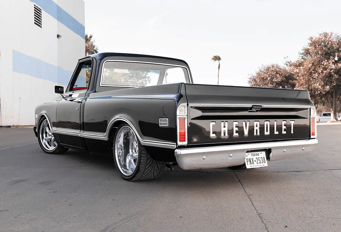 Black chevy c10