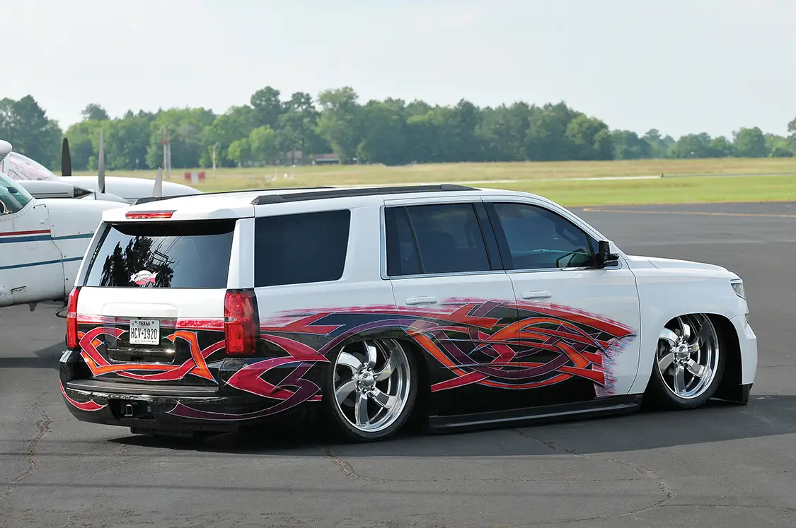 Christine: A Custom Chevy Tahoe Inspired by the Horror Classic