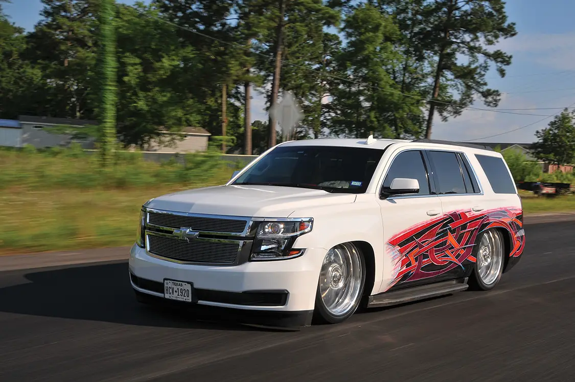 Christine: A Custom Chevy Tahoe Inspired by the Horror Classic