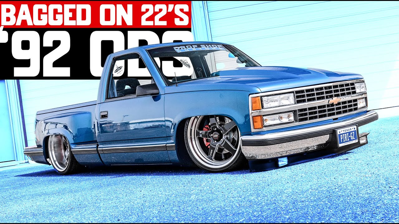 This Drop Shop Customs built OBS is a simple stunner! - Street Trucks