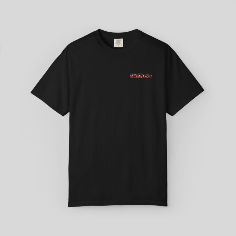 Street Trucks Retro Outline Black Tee