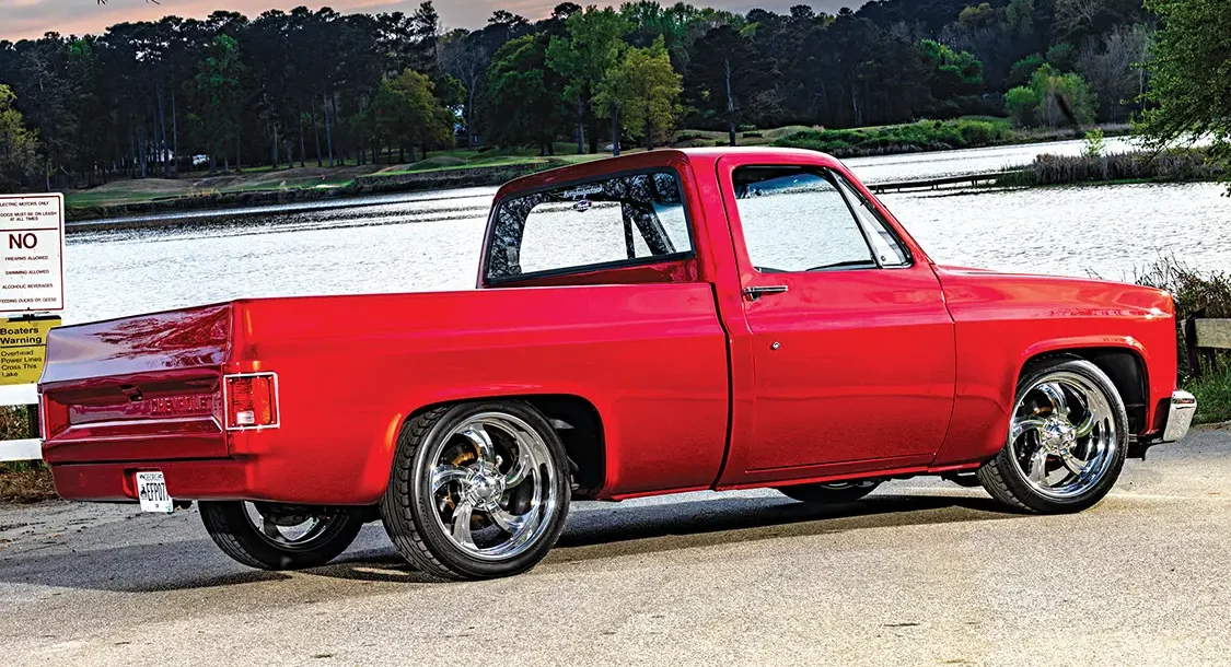 Truck scene
