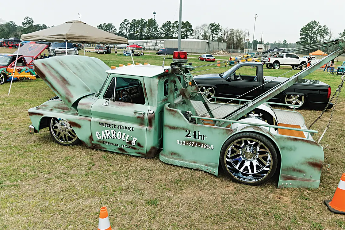 Truck scene