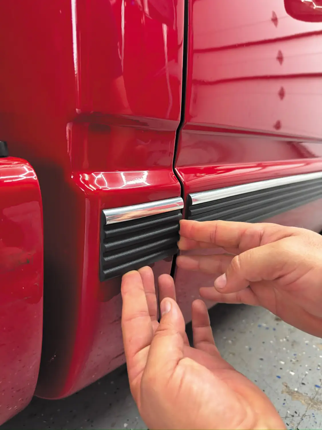 OBS Chevy truck moldings